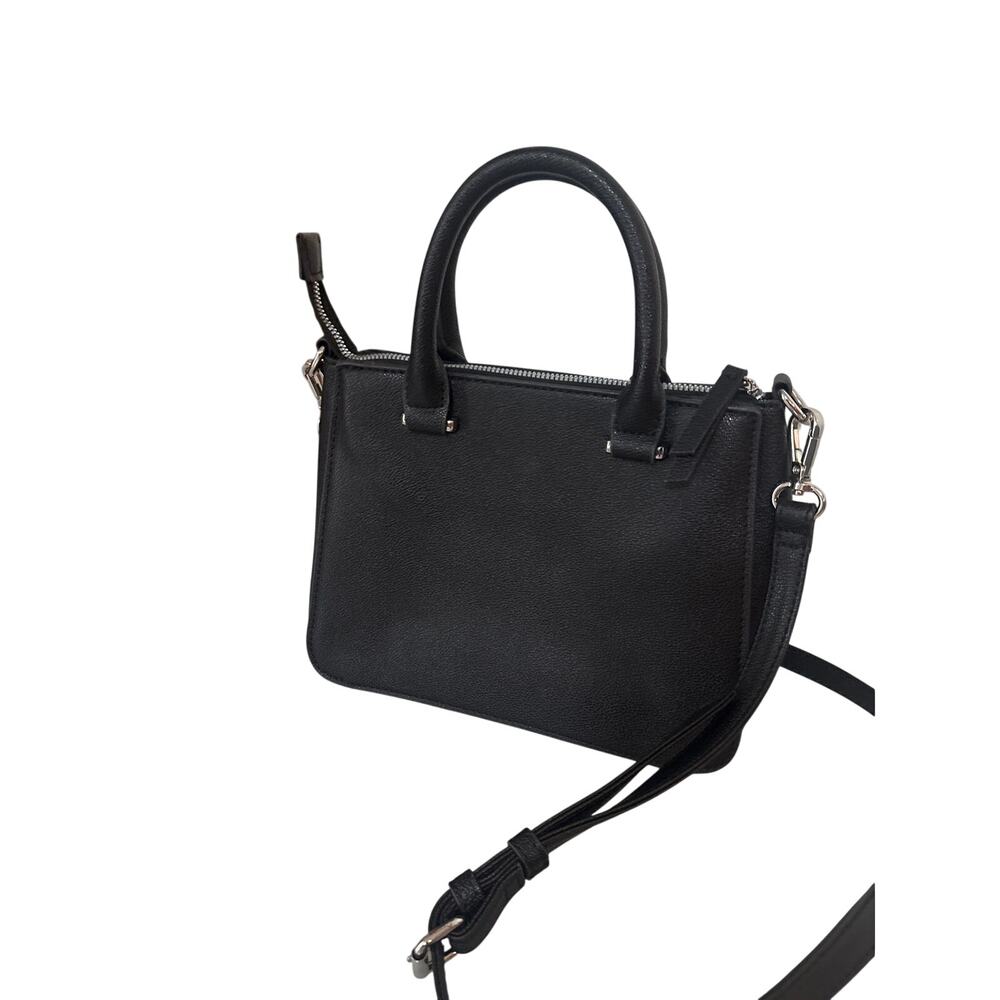 Womens Nine West Black Purse w/ Handles and Adjustable Strap - Picture 5 of 7